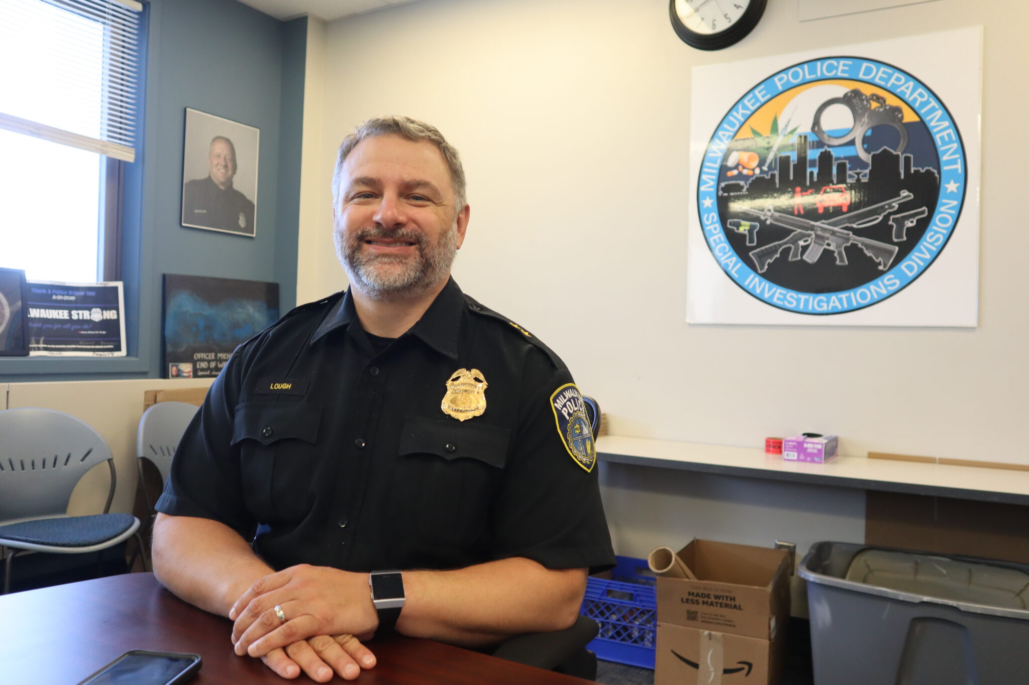 Facial recognition technology stirs more controversy in Milwaukee Inspector Paul Lough, Milwaukee Police Department. (Photo | Isiah Holmes)