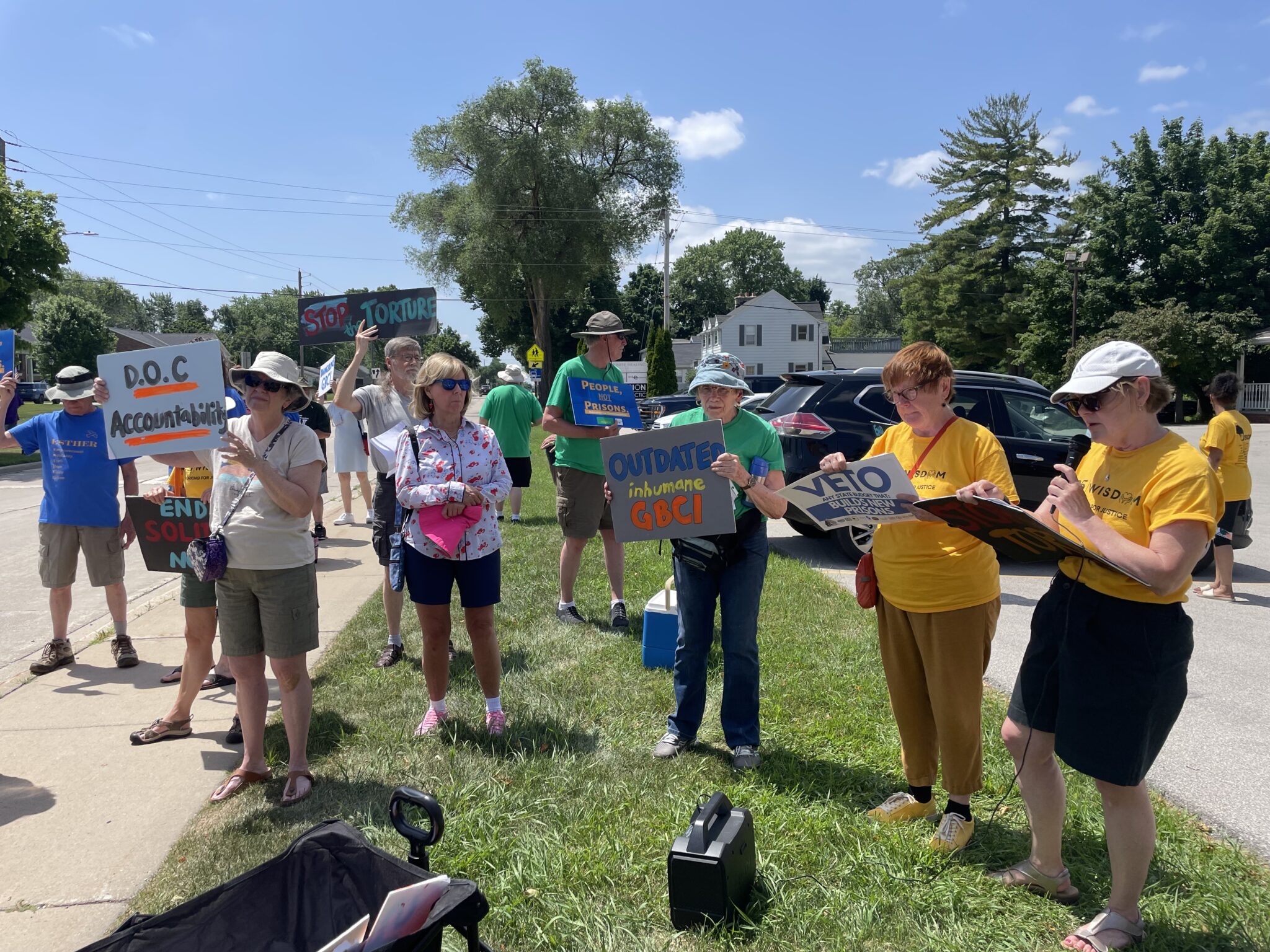 Prison reform advocates rally at GBCI, aging prison’s future unclear Prison reform advocates rally at GBCI, aging prison’s future unclear