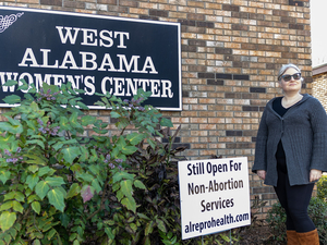 Executive Director Robin Marty said she was on the brink of closing the WAWC Healthcare clinic until she managed to hire an OB-GYN last year who’s from Alabama and willing to work under the state’s near-total abortion ban. (Photo by Vasha Hunt/Alabama Reflector)