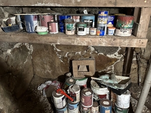 Gov. Kelly Ayotte vetoed a bipartisan bill that would establish a paint recycling program. (Photo by Dana Wormald/New Hampshire Bulletin)