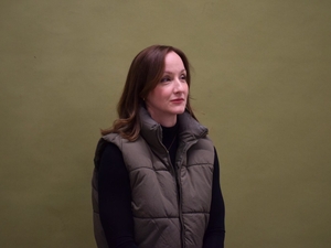 Emily Waldorf is one of several plaintiffs suing Arkansas over its near-total abortion ban. Waldorf said she had to travel more than 200 miles in an ambulance from Arkansas to Kansas to get an abortion for a nonviable pregnancy that threatened her health. (Photo by Antoinette Grajeda/Arkansas Advocate)
