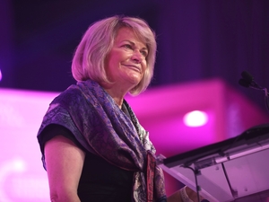 U.S. Sen. Cynthia Lummis speaking with attendees at the 2021 Young Women's Leadership Summit hosted by Turning Point USA at the Gaylord Texan Resort &amp; Convention Center in Grapevine, Texas. (Gage Skidmore/Wikimedia Commons)
