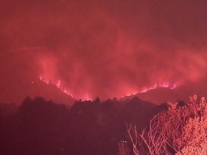 Detail of an image of the Aspen Acres Fire posted July 1, 2026, to the Aspen Acres Fire 2026 Facebook. (Courtesy of Aspen Acres Fire 2026 Facebook)