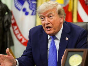 President Donald Trump speaks during an event in the Oval Office of the White House on August 06, 2026 in Washington, DC. President Trump is expected to sign two executive orders on bringing computer chip manufacturing to the U.S. and denying birthright citizenship to children of foreign diplomats. (Photo by Alex Wong/Getty Images)