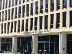 The U.S. Department of Education building in Washington, D.C. on Aug. 23, 2026. (Photo by Niki Kelly/Indiana Capital Chronicle)