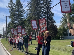 Bellows, Jackson join Houlton nurses striking for more overnight emergency room staffing