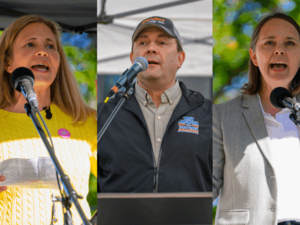 Pingree, Bellows and Jackson band together with ranked-choice pitch to voters