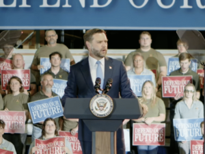 With focus on fraud and ‘socialism,’ Vance returns to Maine to rally for Republican candidates