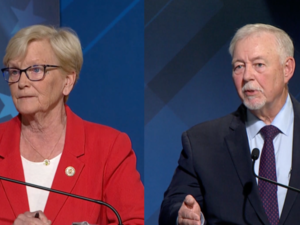 Pingree and Russell hold steady in first and only CD1 debate