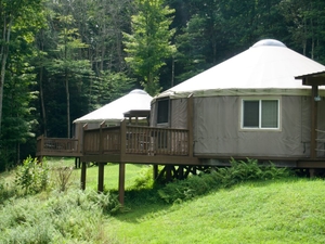 Yurts, campsites open for reservation at new Western Maryland state park