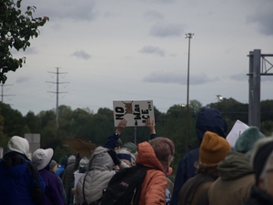 ‘The people are the country.’ Anger over Trump’s actions bring out Beltsville protesters.