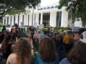 Advocates rally at NC legislature to oppose potential ICE detention expansion