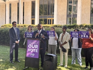 NC Democrats say voting rights are in danger again 61 years after passage of Voting Rights Act