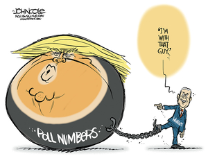 Ball and chain.