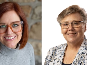 Amy Beros and Liz Reasoner discuss the growing food insecurity during Hunger Awareness month