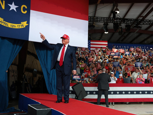 Trump heads to Greenville as NC Republicans struggle with early voter turnout