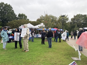 From protest to the polls, No Kings organizers make push for early voting in NC