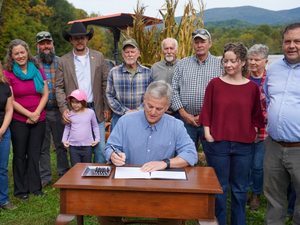 NC Gov Stein signs gas tax holiday into law