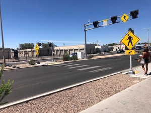 Pedestrian deaths saw largest recorded drop in early 2025