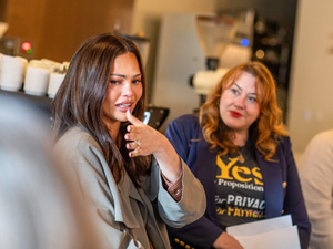 Chrissy Teigen joins Idaho women who needed abortions in final push for ballot initiative