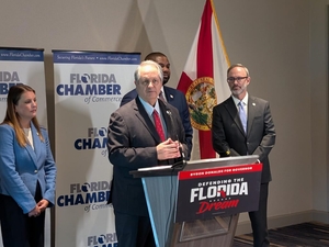 Florida business establishment remains quiet on property tax amendment