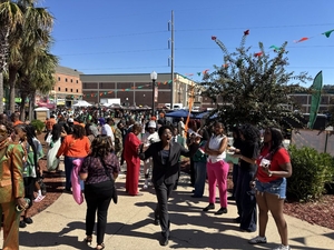 Come together: Jolly and Nixon stump on FAMU campus as election draws near