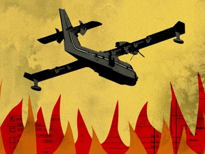 US senator pushed to cut firefighting aircraft inspections his former company failed