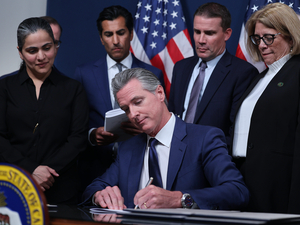 What bills did Gavin Newsom sign into law — or veto — in his final year leading California?