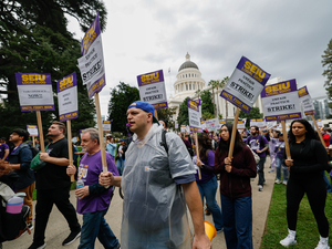Thousands of California state workers walk off the job in contract dispute with Newsom