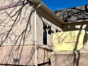Wellspring Health Access is pictured in February 2025 in central Casper. The clinic provides abortion services. (Joshua Wolfson/WyoFile)
