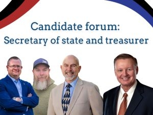 Secretary of state, treasurer candidate forum livestream