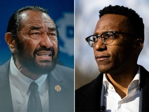 In Democratic runoff, Reps. Al Green and Christian Menefee clash over influence of big money in politics