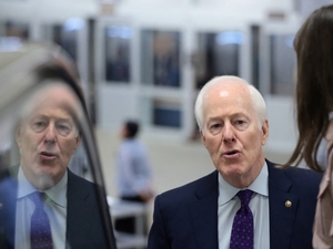 Eight Senate Republicans broke ranks this week. John Cornyn, spurned by Trump in his primary, didn’t.
