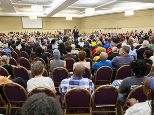 Talarico pledges $25 million for Black voter outreach at sometimes tense Houston town hall