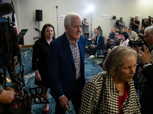 John Cornyn is raising money for competitive Senate races — just not in Texas