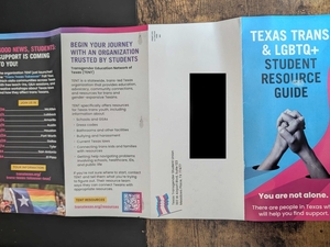 False pamphlets causing backlash and confusion, Texas transgender rights group says