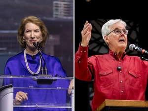 Outspent and unknown, Democrat Vikki Goodwin gives Lt. Gov. Dan Patrick his toughest race yet