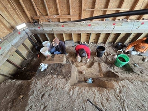 North Dakota mammoth dig unearths ‘rare’ array of bones from beneath garage