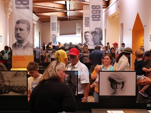 Theodore Roosevelt library opening recalls past, calls for civic engagement