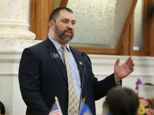 South Dakota state senator facing election-related criminal charges ends his reelection campaign