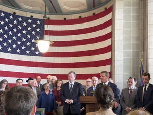 Pillen order requires Nebraska to track, restrict antisemitic behavior