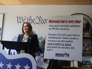 Nebraska Democrats vow to fight Forbes’ ‘disingenuous’ lawsuit
