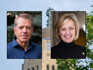 Pillen, Walz lean into conservative support in dueling endorsements for Nebraska governor