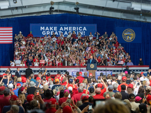 Trump asks Nebraska to ‘pretend’ he’s on the midterm ballot