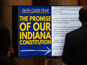 Faith, political leaders celebrate religious freedom after Indiana LG’s Islam comments