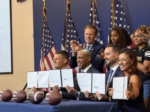 Federal agencies kick off youth sports, wellbeing initiative in Indianapolis