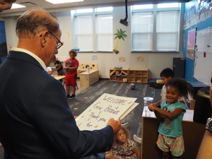 Mothers tell governor they’d be unemployed, homeless without childcare vouchers