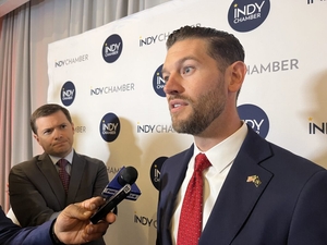 Indiana Republicans starting ads for Engling a month after Democrat Bayh hit the airwaves