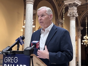 Secretary of state candidate Ballard calls for ban on political actions by officeholder