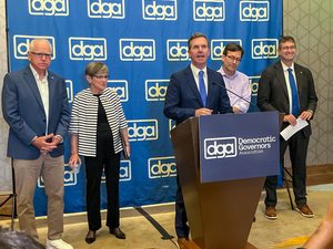Dem governors predict a ‘blue wave’ in November with Trump’s stances on tariffs, war